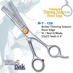 Barber Razor Edge Hair Thinning Shear Scissors - zayrazstyle