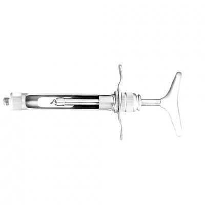 Syringe manual aspirating 1.8ml